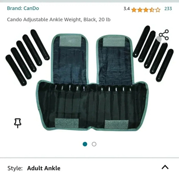 20 lb ankle weight - Picture 1 of 1